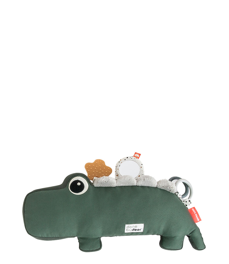 rester torsdag Kostbar Done by Deer Baby tilbehør Tummy Time Activity Toy Croco Green (4103493) |  The Little Green Bag