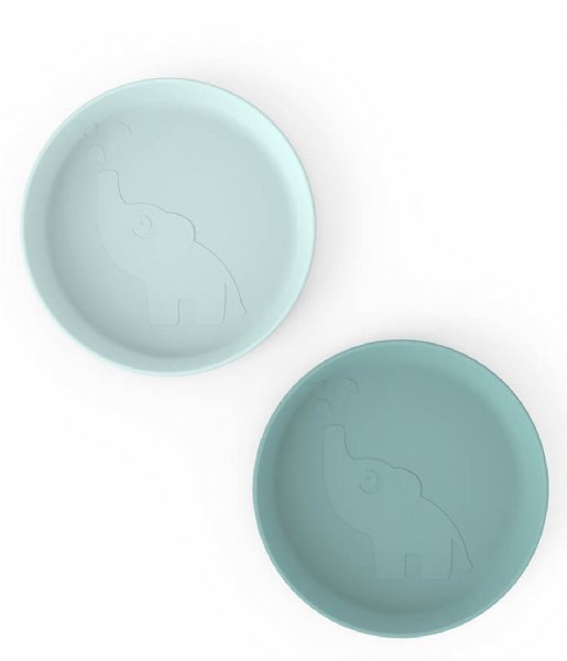 Done by Deer  Kiddish Plate 2 Pack Blue (20)