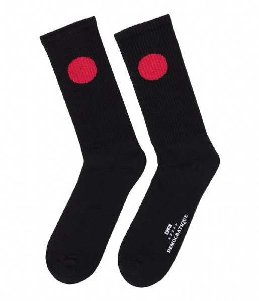 Edwin  Japanese Sun Socks Democratique Black (8900)