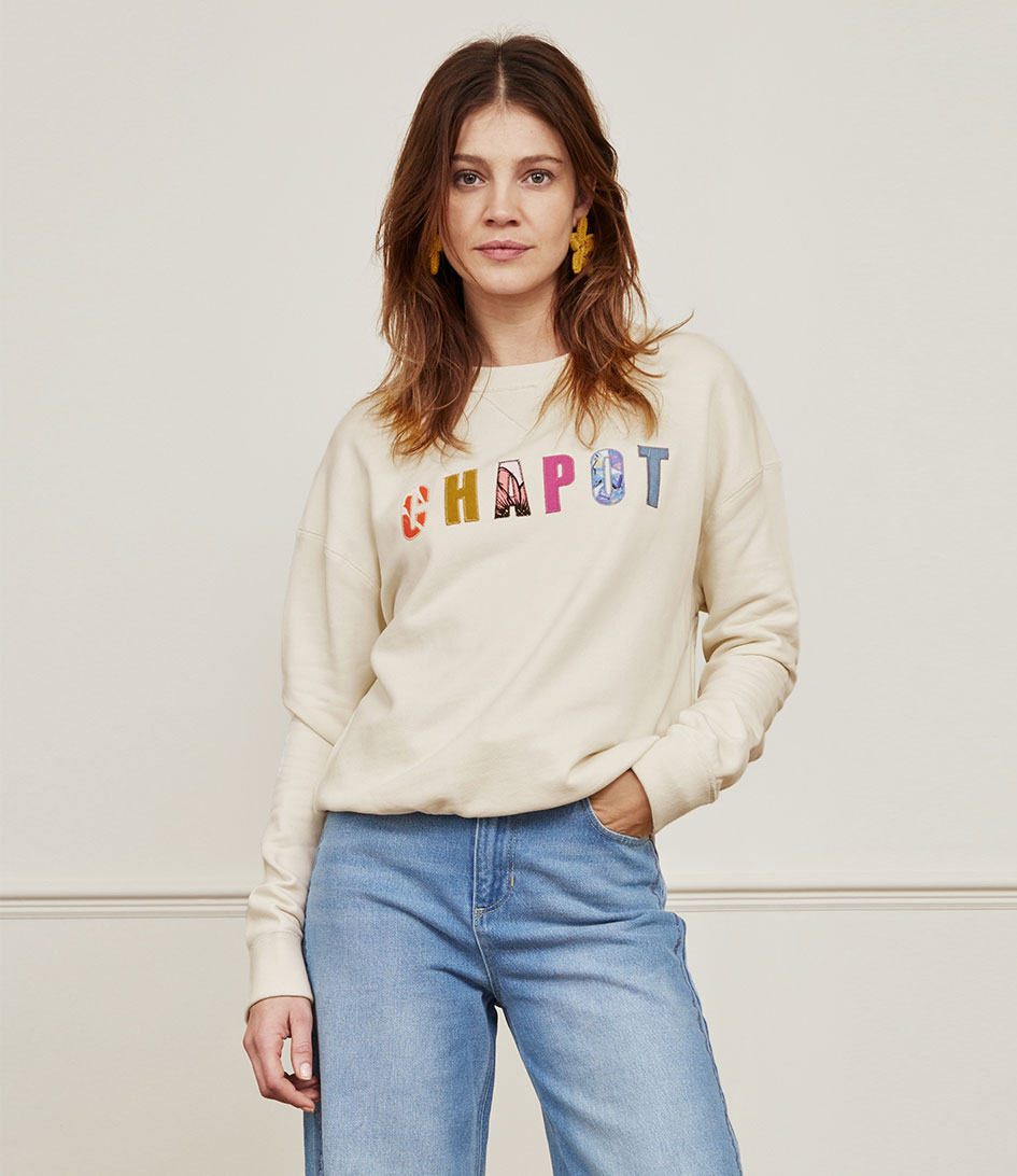 Fabienne Chapot Sweaters Chapot Sweater Creme Brulee (1007 UNI) | The ...