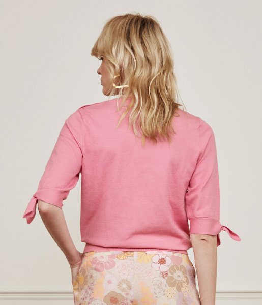 Fabienne Chapot  Molly Short Sleeve Pink Beret (7309)