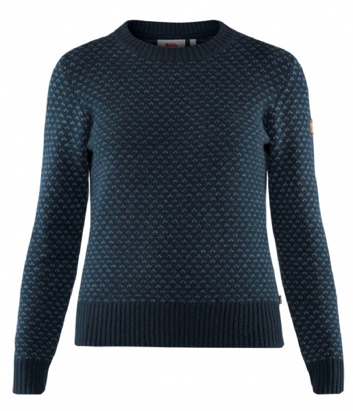 Fjallraven  Ovik Nordic Sweater Dark Navy (555)