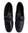 Fred de la Bretoniere  Loafer Woven Leather Black (1000)