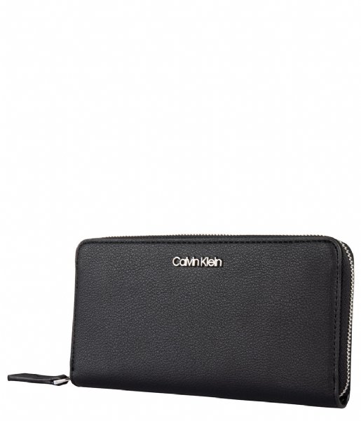 Calvin Klein  Zip Around Wallet Large Black (BAX)