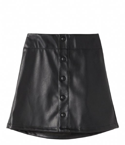 Name It Rokje Nirstine PU Skirt Black (#000000)