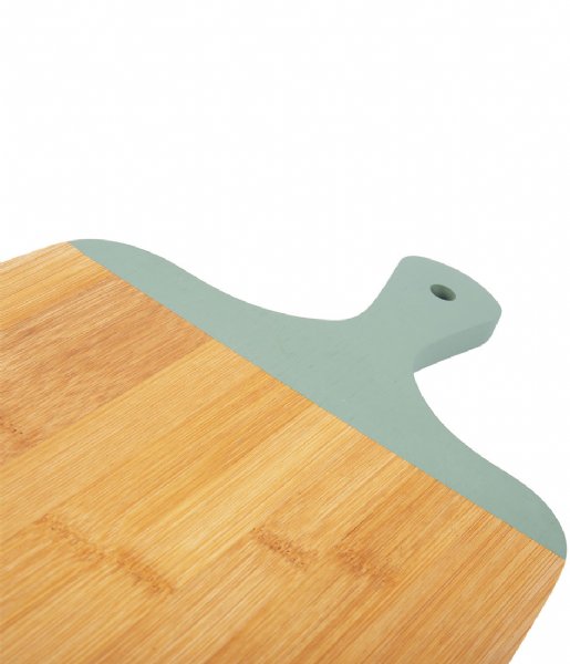 Present Time  Cutting board set Gourmet Bamboo with Grayed Jade Edge (PT3843GR)