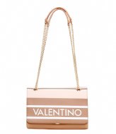 Valentino Handbags Island Satchel Camel Multi (M86)