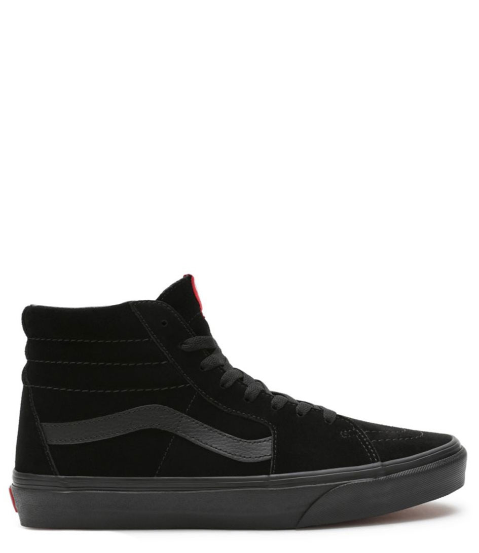 all black vans high tops mens