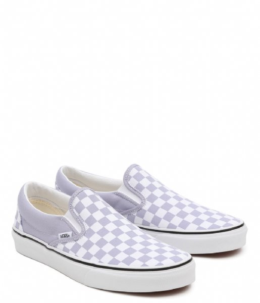 slip on vans womens checkerboard