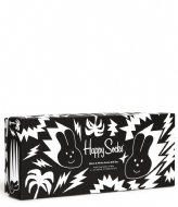 Happy Socks 4-Pack Black & White Socks Gift Set Black & Whites