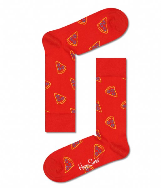 Happy Socks Sokken 2-Pack Pizza Socks Gift Set Pizzas