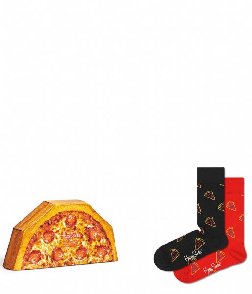 Happy Socks Sokken 2-Pack Pizza Socks Gift Set Pizzas