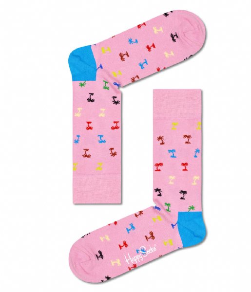 Happy Socks Sokken 4-Pack Tropical Day Socks Gift Set Tropical Days