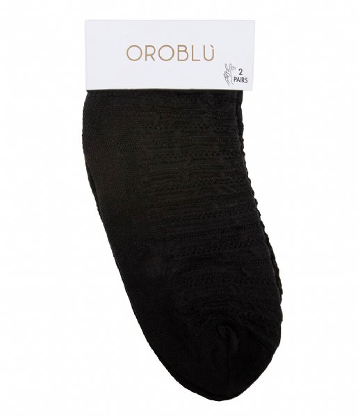 Oroblu  Demi Bas Twins Harmonic Sok (2-pack) Black (9999)