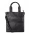 Shabbies  Handbag Croco Printed Leather Black (1000)