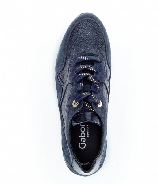 Gabor Sneakers 76.524.46 Comfort Basic Ocean Combi Gold