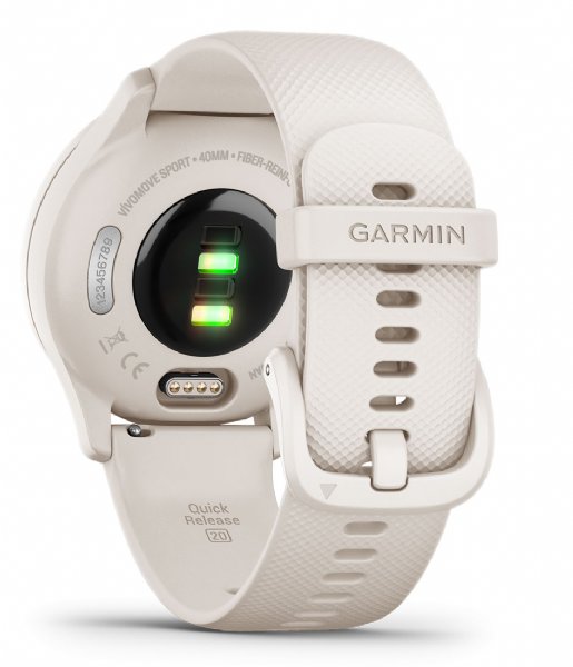 Garmin Smartwatch Vivomove Sport Ivoor White Peach Gold