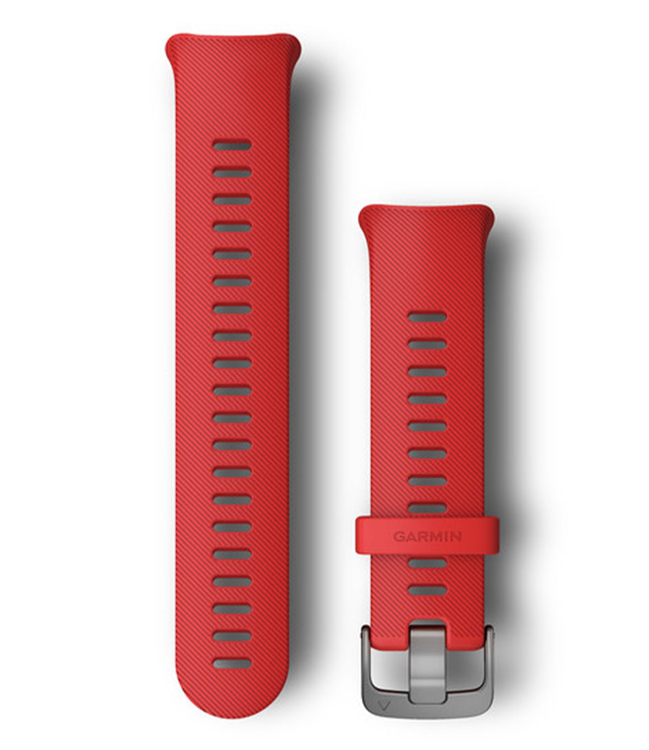 Garmin Horlogebandjes Strap Forerunner 45 Rood