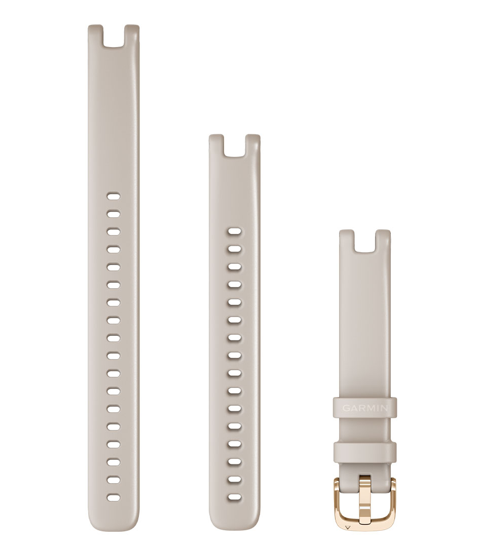 Garmin Horlogebandjes Lily Silicone Watch Strap 14 mm Sand