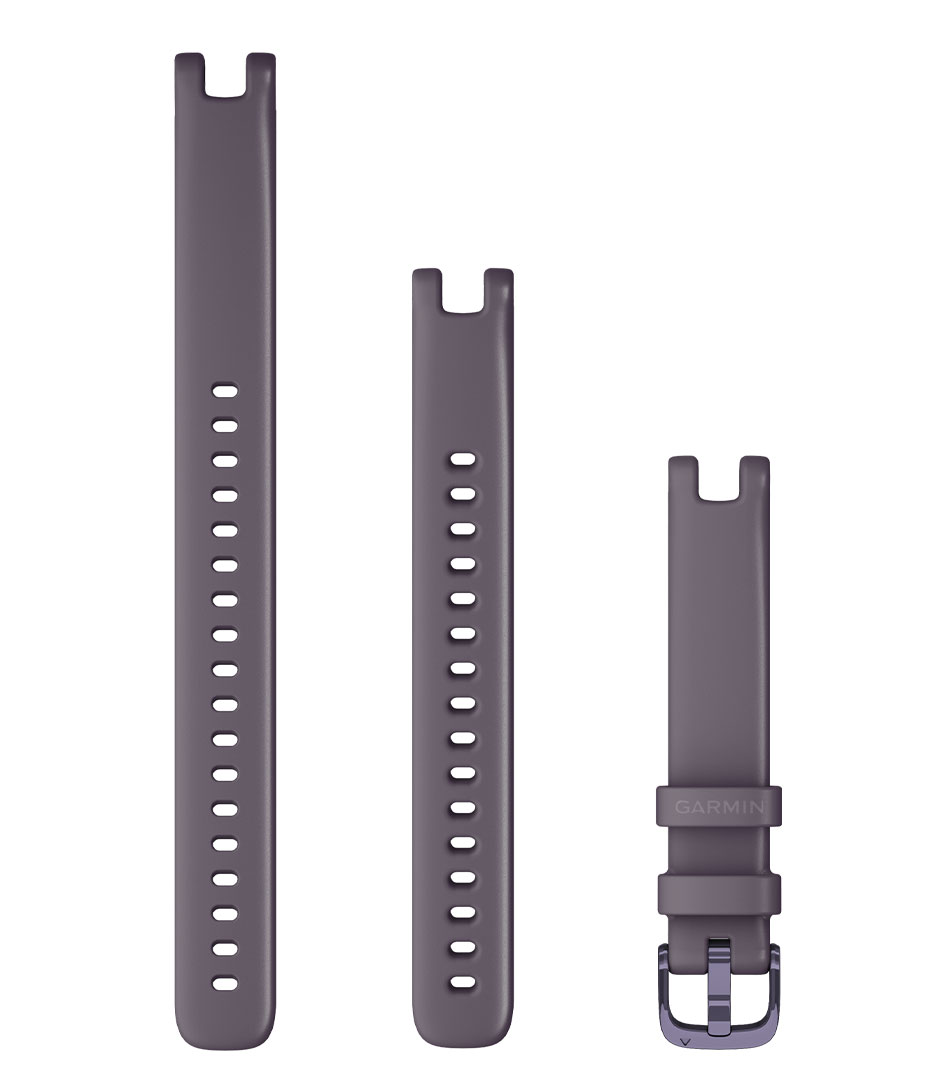 Garmin Horlogebandjes Lily Silicone Watch Strap 14 mm Paars