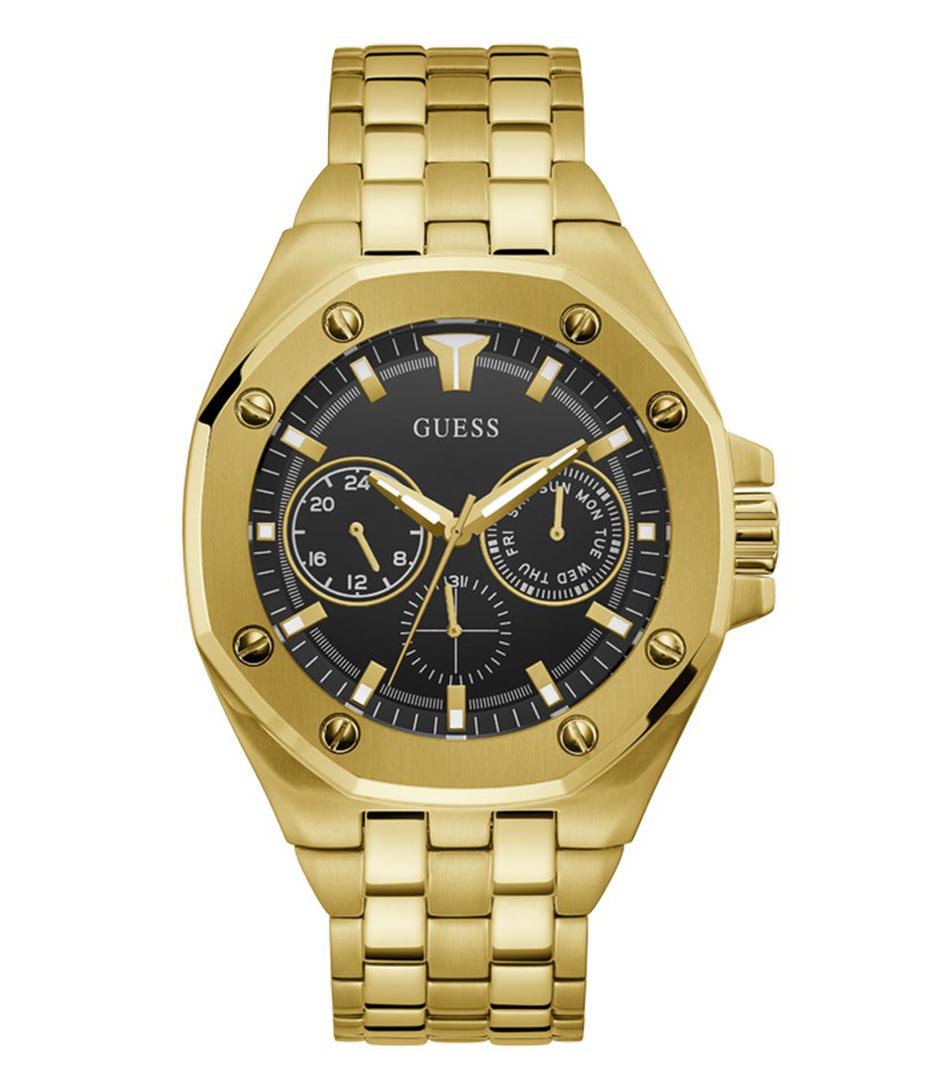 Guess Horloges Watch Top Gun GW0278G2 Goudkleurig online kopen