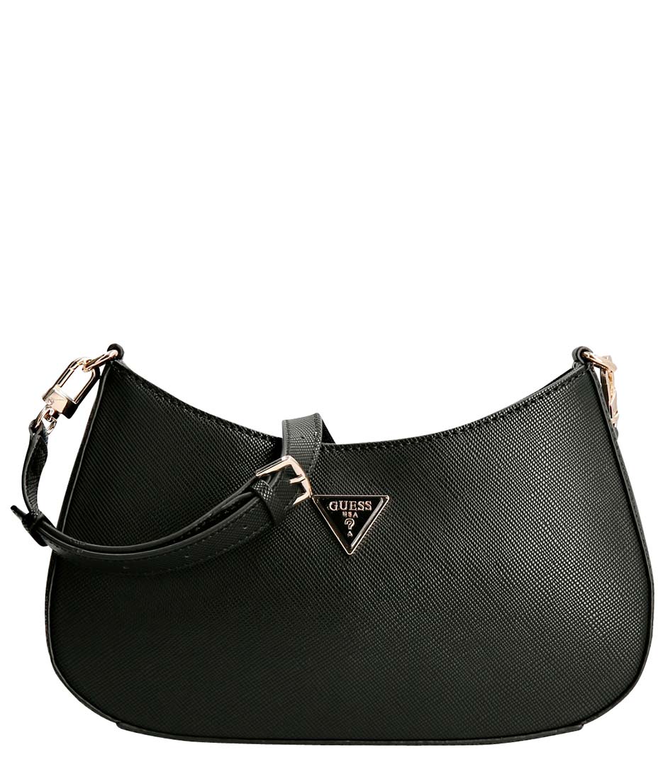 black guess side bag