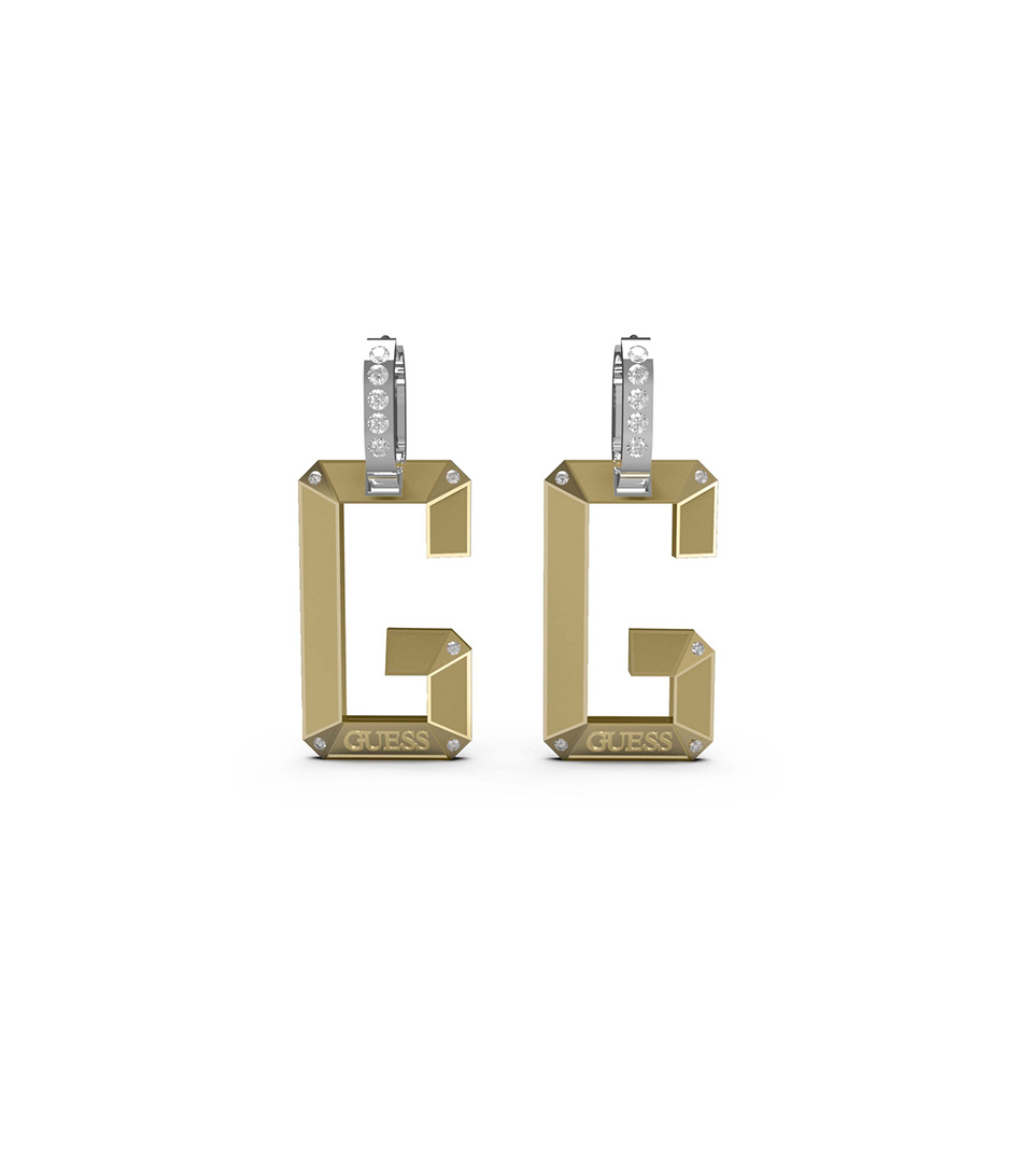 guess g earrings