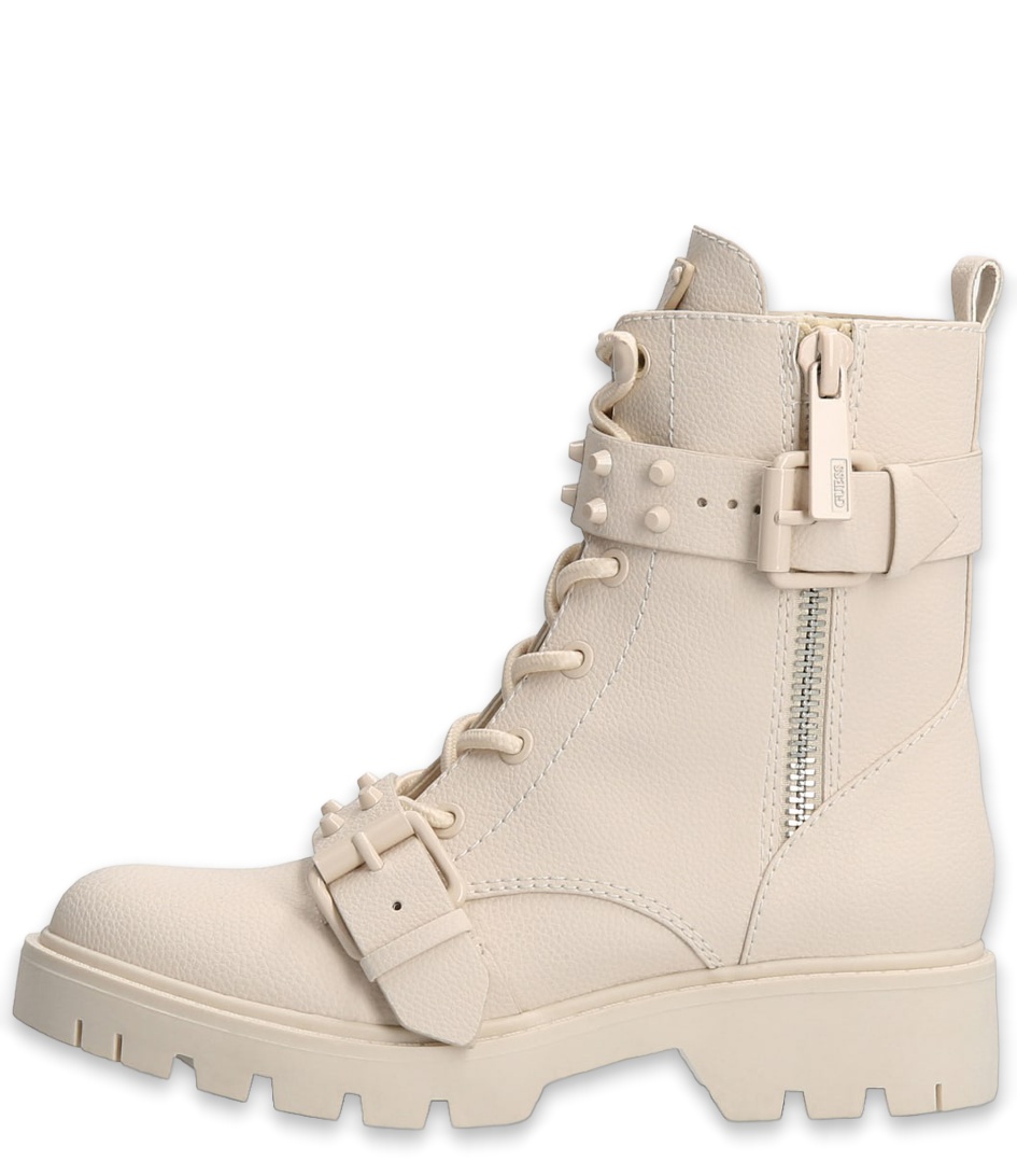 guess cream boots