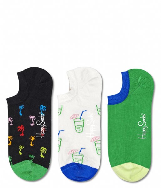 Happy Socks Sokken 3-pack Palm No Show Sock Palm No Show
