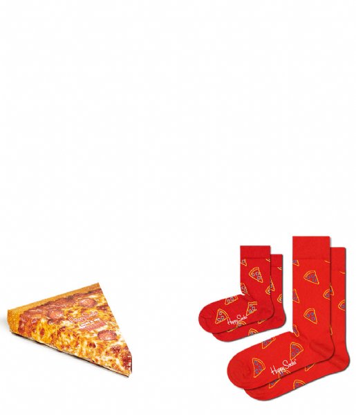 Happy Socks  2-Pack Pizza Socks Gift Set Pizzas