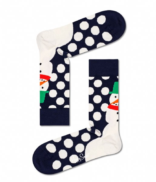 Happy Socks  3-Pack Snowman Socks Gift Set Snowmans (6500)