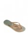 Havaianas Slippers Kids Slim Palette Glow Sand Grey Golden (9877)