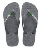 Havaianas Brasil Logo Steel Grey Steel Grey (5002) Havaianas Brasil Logo Steel Grey Steel Grey (5002)