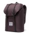 Herschel Supply Co.  Retreat Backpack 15 inch Sparrow Black Raven Crosshatch (4919)