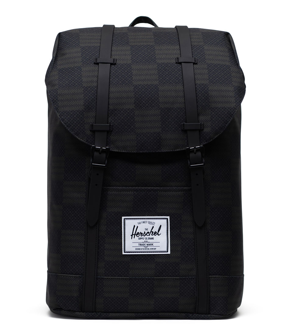 herschel checkered backpack