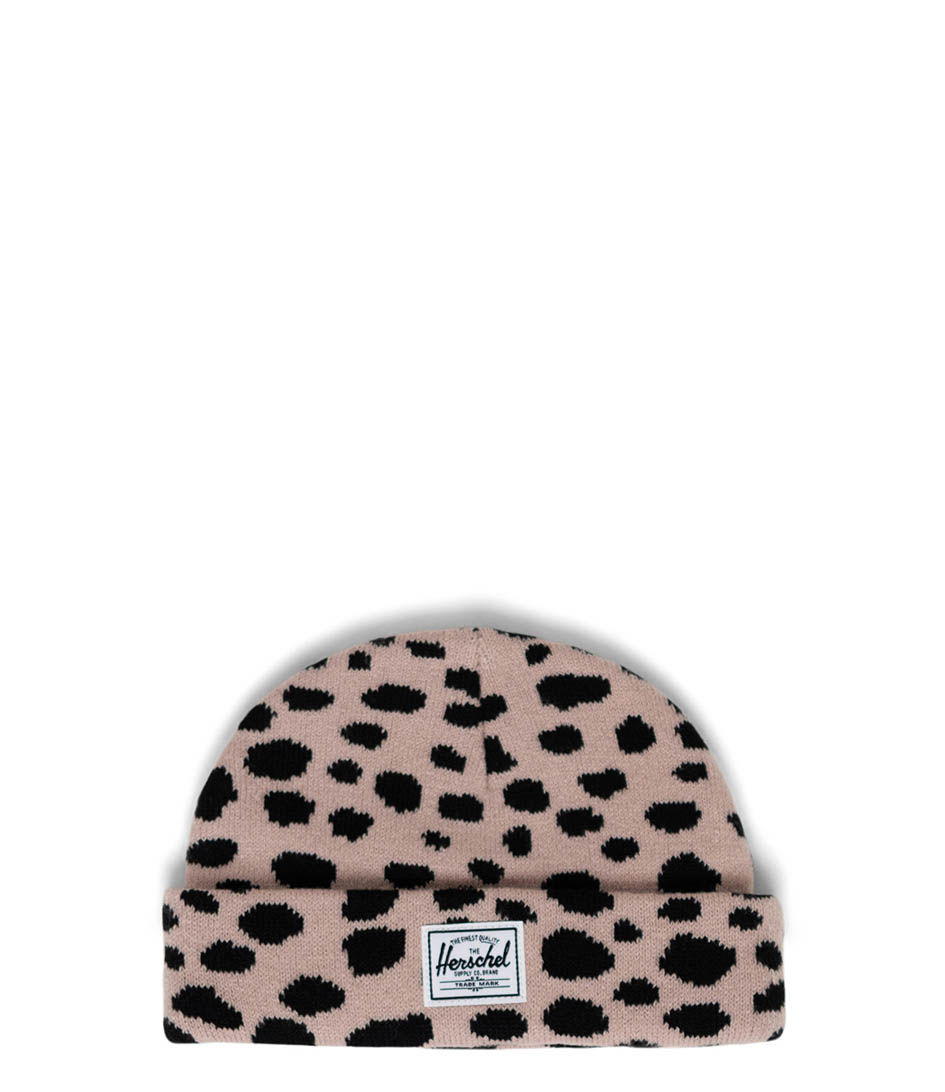 leopard herschel beanie