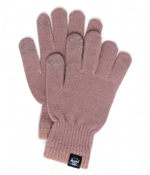 Herschel Supply Co.  Classic Stripe Gloves Ash Rose (2077)
