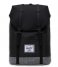 Herschel Supply Co.Retreat Backpack 15 inch Black Crosshatch/Black/Raven Crosshatch (04890)