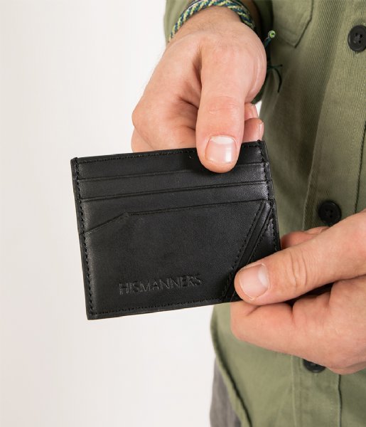 Hismanners  Silas Creditcard wallet RFID Black