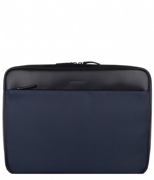 Hismanners  Briar Laptop Briefcase Slim 16 inch Blue /  Black
