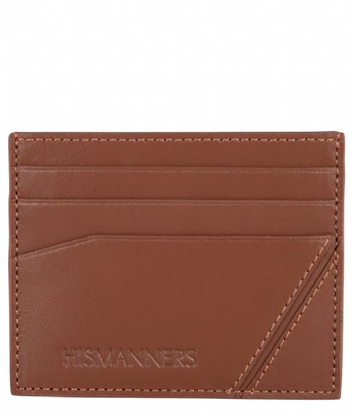 Hismanners  Silas Creditcard wallet RFID Cognac