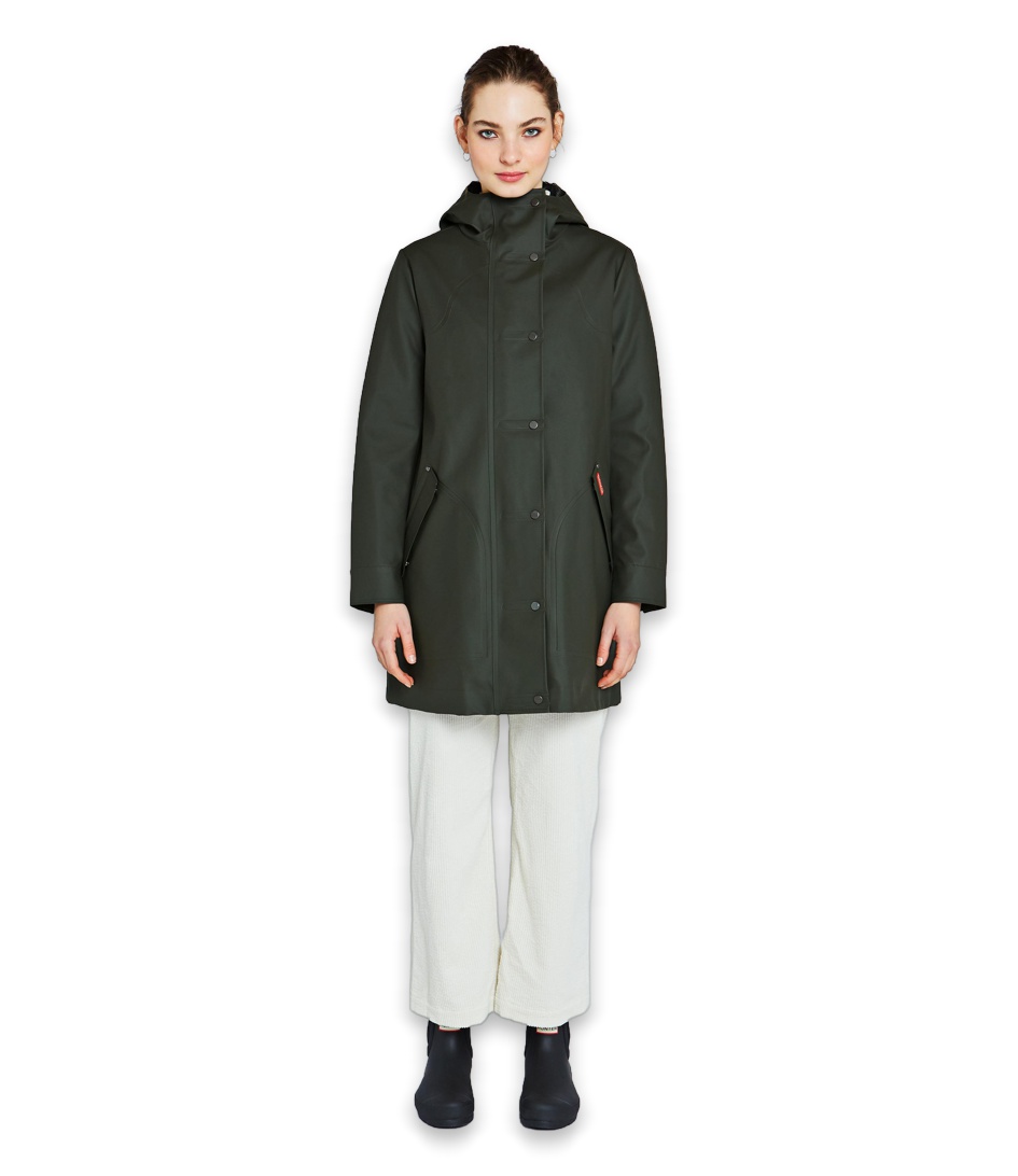 hunter rubberised raincoat
