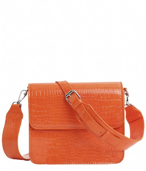 HVISK  Cayman Shiny Strap Bag Orange (015)