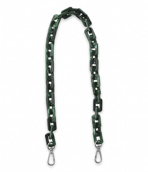 HVISK  Squared Chain Handle Dark Green (82)