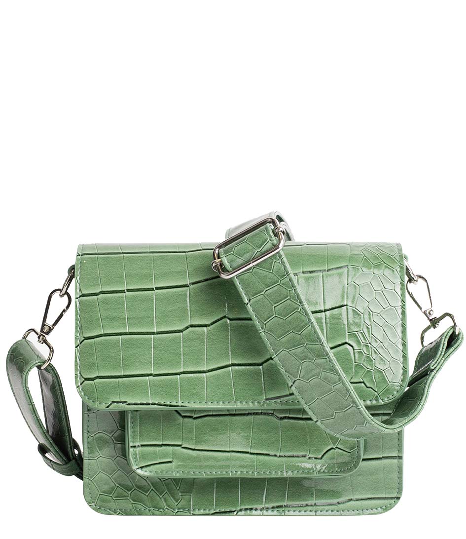 HVISK Shoulder bags Cayman Pocket 002 Dusty Green | The Little Green Bag