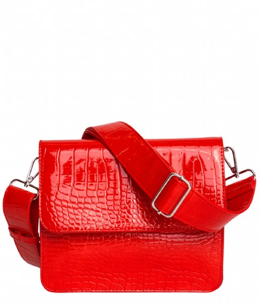 HVISK  Cayman Shiny Strap Bag Red (019)