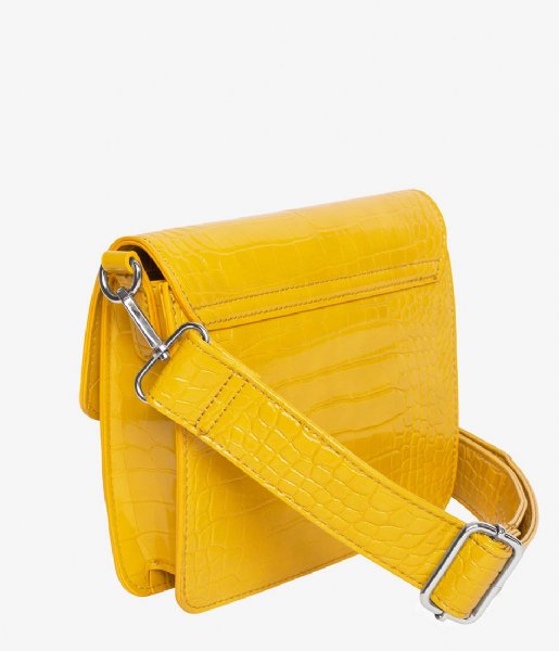 HVISK Crossbodytas Cayman Shiny Strap Bag yellow (018) HVISK Crossbodytas Cayman Shiny Strap Bag yellow (018)