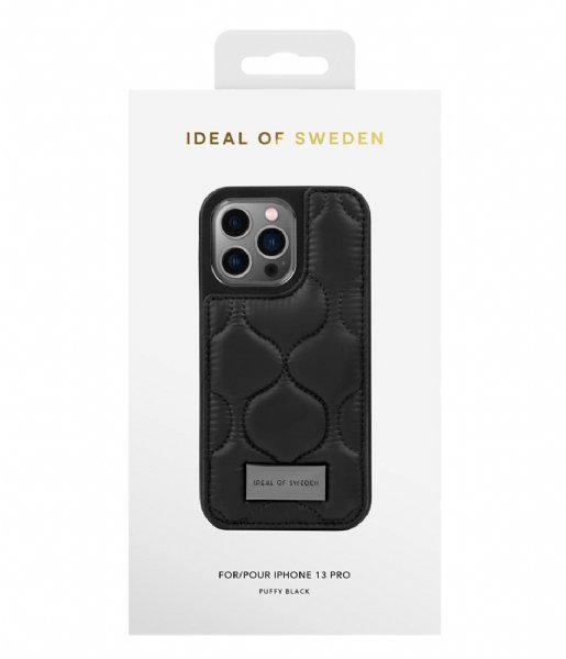 iDeal of Sweden  Fashion Case Atelier iPhone 13 Pro Puffy Black (453)
