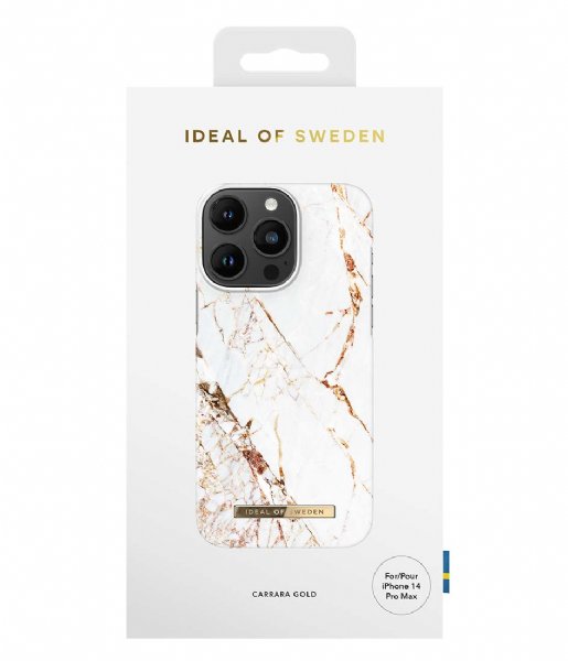 iDeal of Sweden  Fashion Case iPhone 14 Pro Max Carrara Gold (46)
