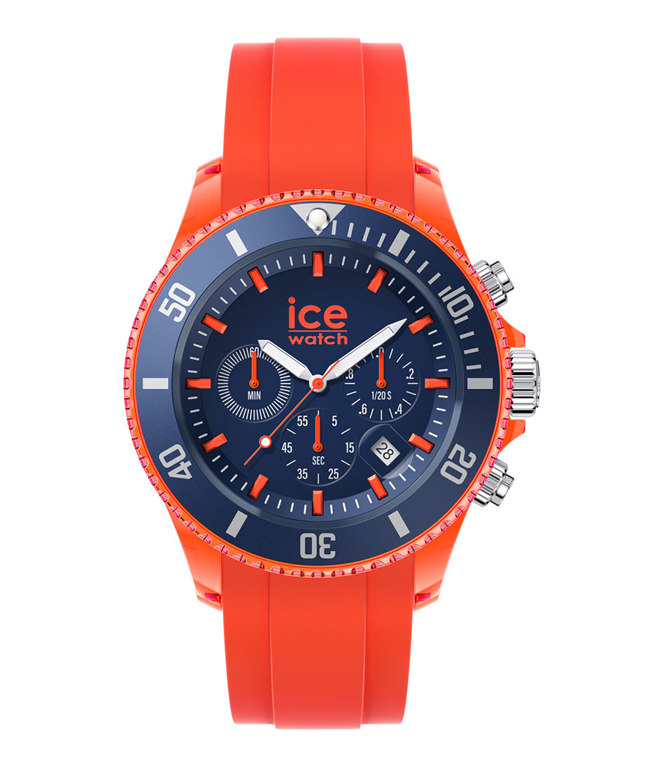 Ice-watch ice watch Chronograaf ICE chrono Orange blue Large CH, 019841 online kopen